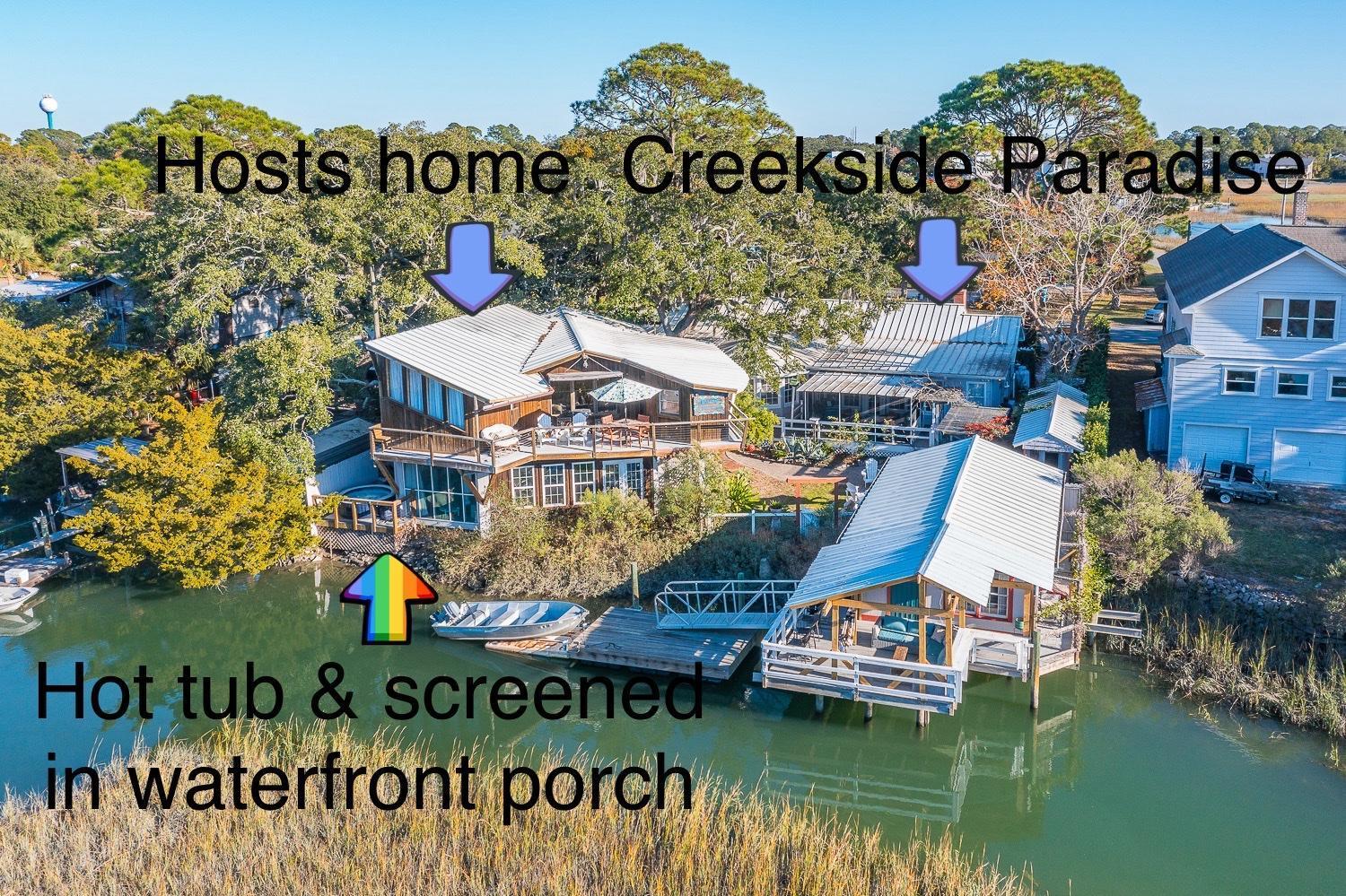 Creekside Paradise Villa Tybee Island Eksteriør billede